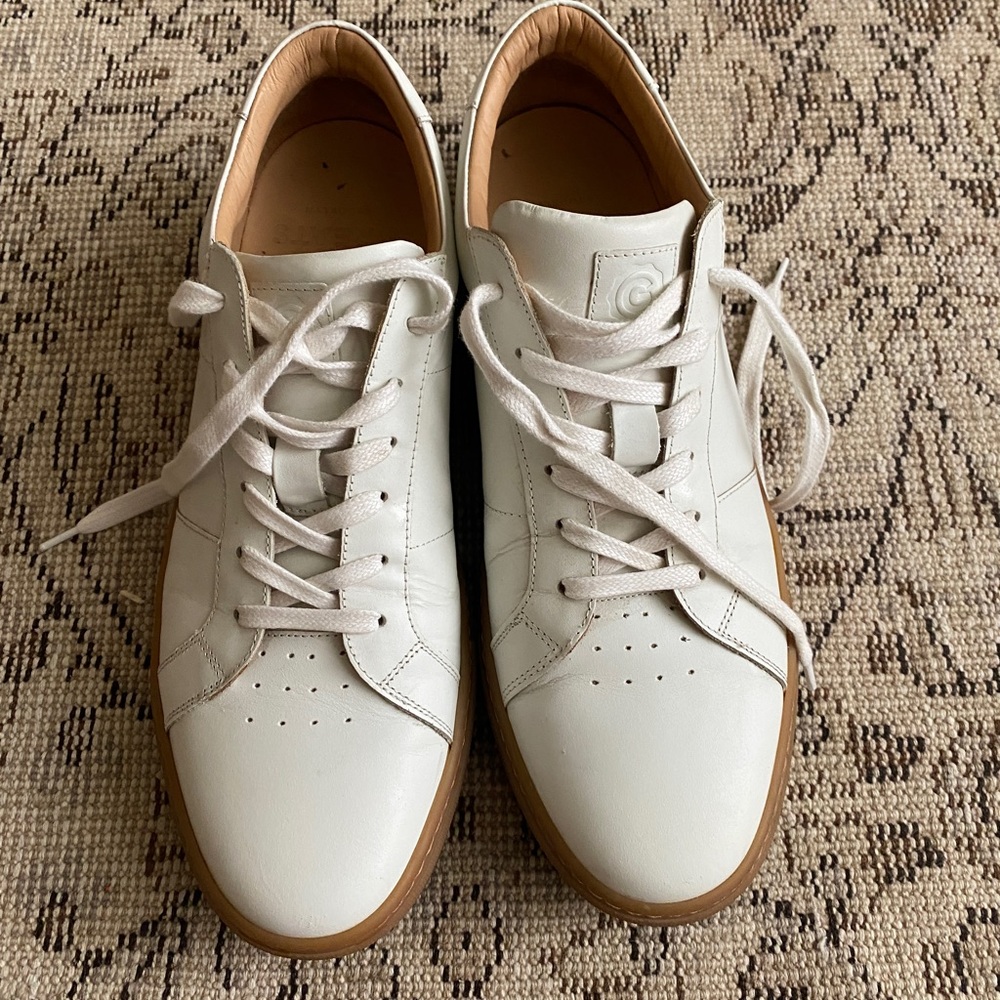 GREATS Brooklyn Royale Blanco Gum White Sneaker